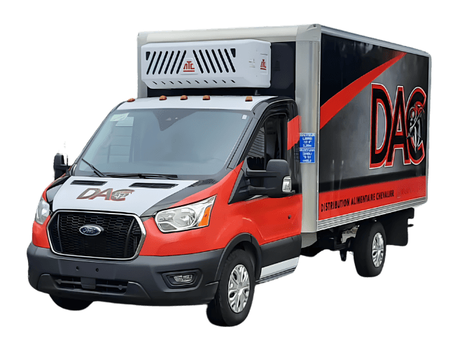 Camion DAC Sélection — Distribution Alimentaire Chevalier